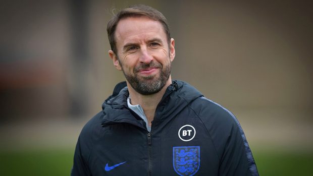 Coach England at Euro 2020   Gareth southgate smile.