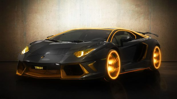 Cool Black and Gold Cars Wallpapers 4K.