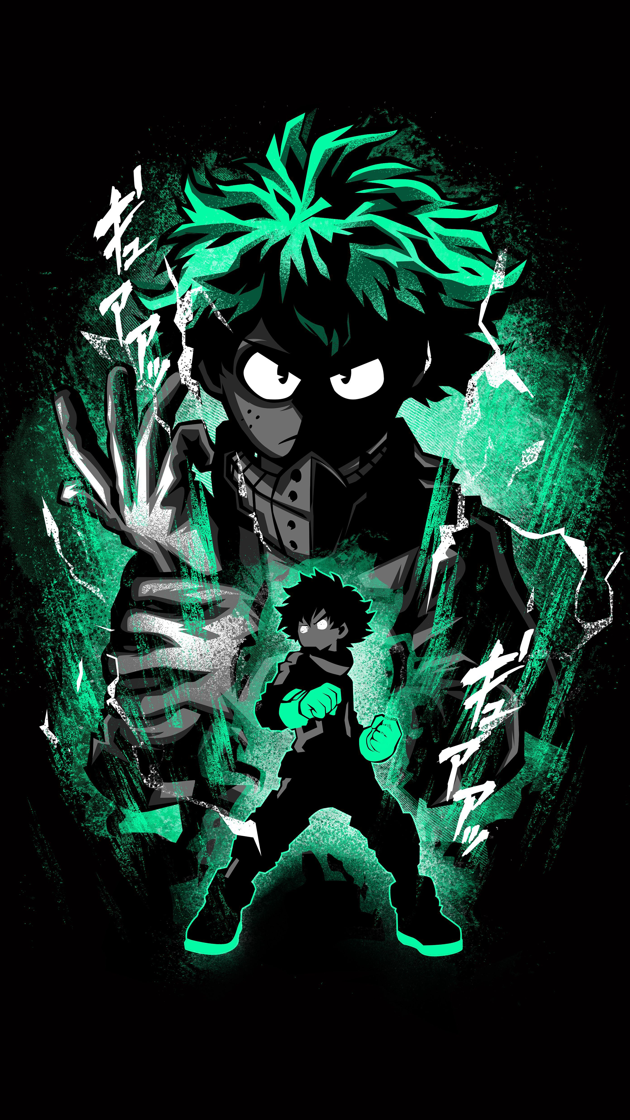 Izuku Midoriya Phone Wallpapers  100 Best Mobile Wallpapers