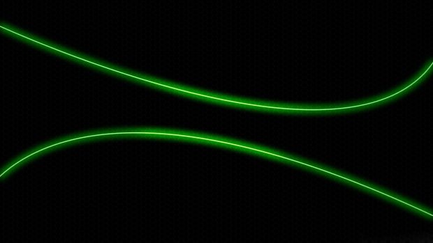 Cool Green and Black HD Wallpaper.