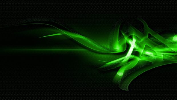 Cool Green and Black Wallpaper for PC.