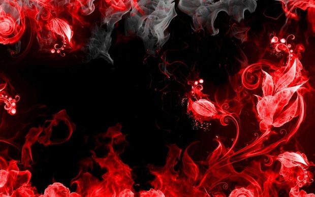 Cool Red and Black Wallpaper High Resolution.