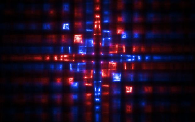 Cool Red and Blue HD Wallpaper Computer.