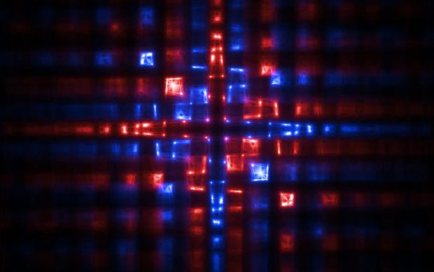 Cool Red and Blue HD Wallpaper Computer.