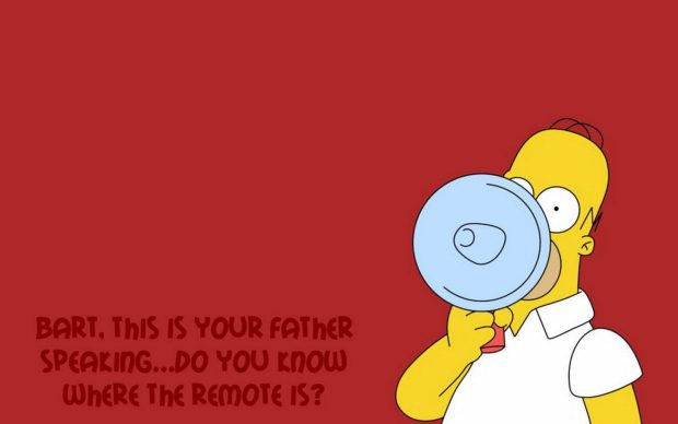 Cool Simpsons Wallpaper Quote.