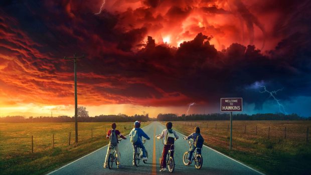 Cool Stranger Things Wallpaper Free Download.