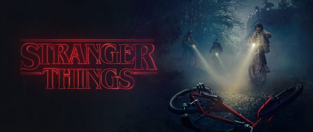 Cool Stranger Things Wide Screen Wallpaper.