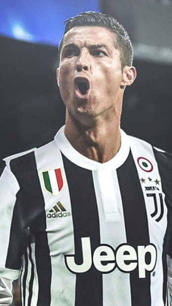 Cristiano Ronaldo Juventus Football Wallpaper.