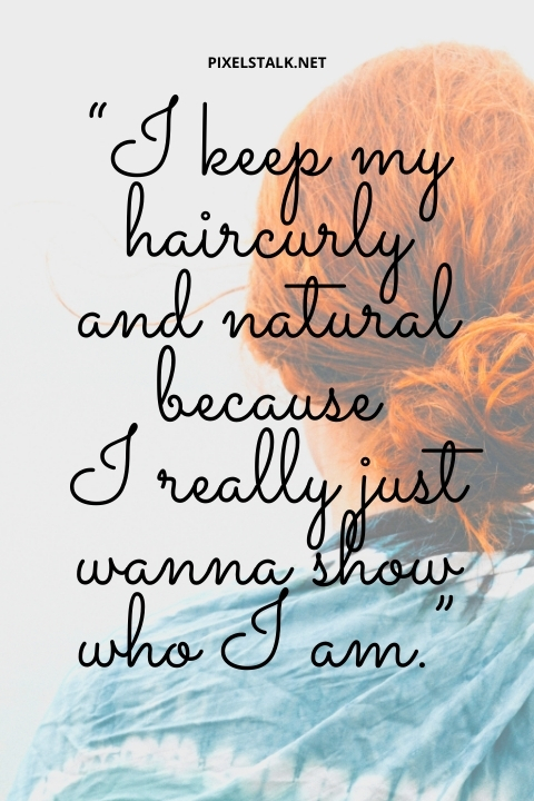 Beautiful Hair Quotes For Female 