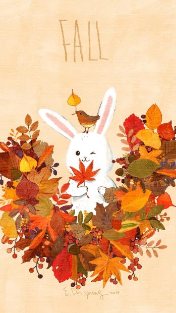 Cute Autumn iPhone Wallpaper (3).