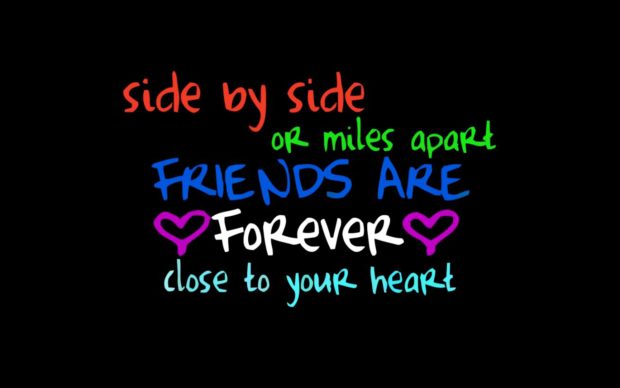 Cute BFF HD Wallpaper.