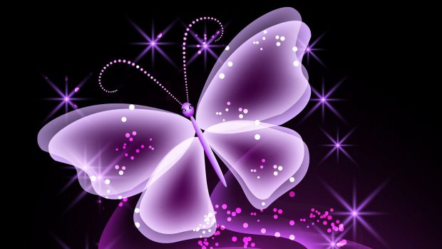 Cute Butterfly Wallpaper.