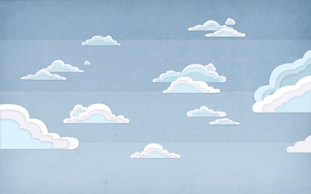 Cute Cloud Desktop Wallpaper.