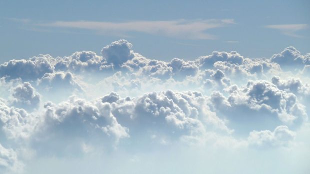 Cute Cloud Wide Screen Backgrounds.