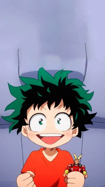 Cute Deku HD Wallpaper.