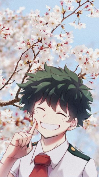 Cute Deku Wallpaper 1080p.