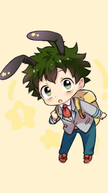 Cute Deku Wallpaper Free Download.