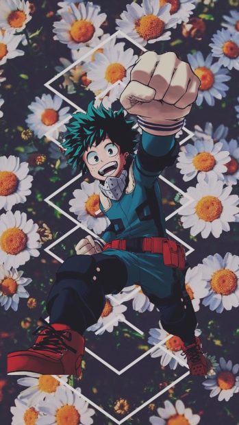 Cute Deku Wallpaper HD 1080p.