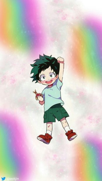 Cute Deku Wallpaper High Resolution.