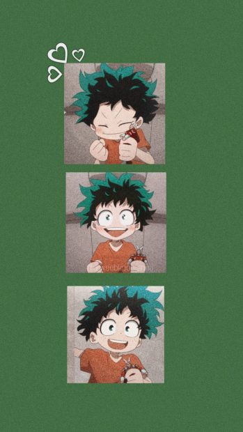 Cute Deku Wallpaper for Mobile.