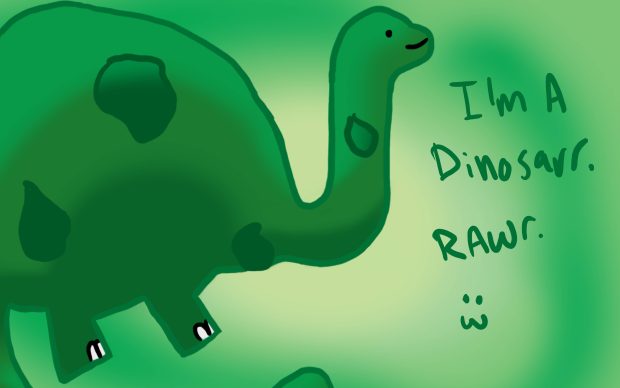 Cute Dino Wallpaper HD.