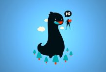 Cute Dino Wallpaper for Desktop.