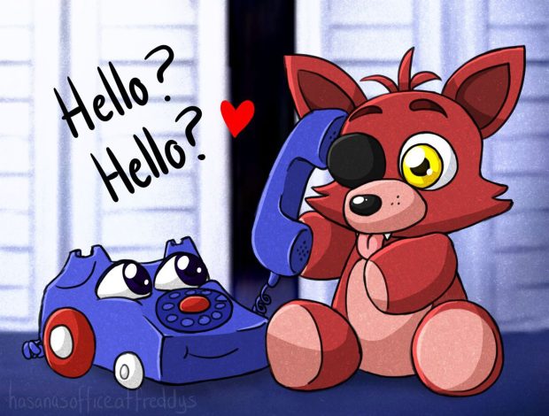 Cute Fnaf HD Wallpaper Free download.