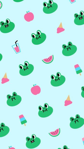 Cute Frogs Backgrounds for Android.