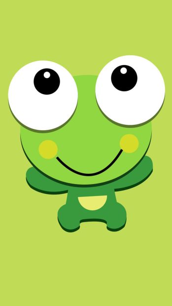 Cute Frogs Backgrounds for iPhone.