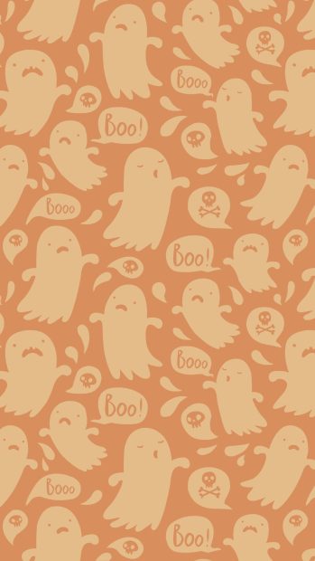 Cute Halloween Background iPhone.
