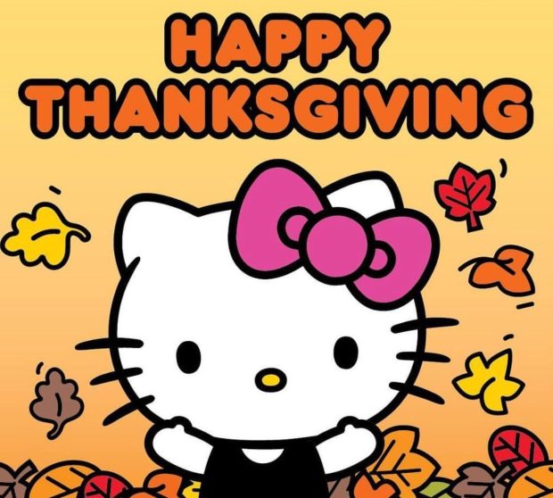 Cute Hello Kitty Thanksgiving.