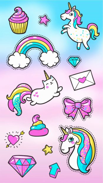 Cute Kawaii Background for Android.