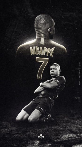 Cute Mbappe 2021 Wallpaper 1.