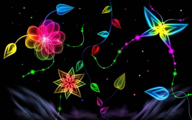 Cute Neon Desktop Background HD Backgrounds.