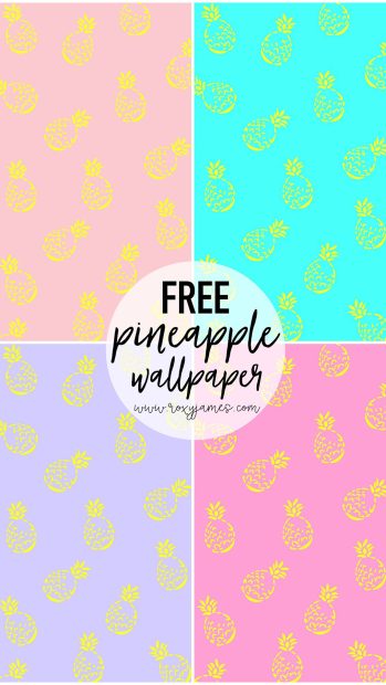 Cute Pineapple Backgrounds for Mobile.