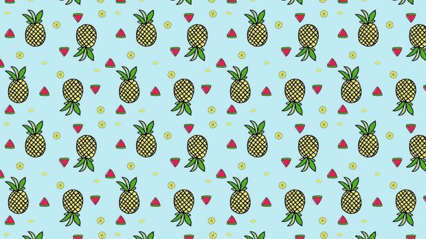 Cute Pineapple Wallpaper 1080p.