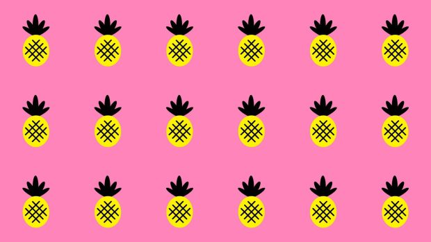 Cute Pineapple Wallpaper 1920x1080.
