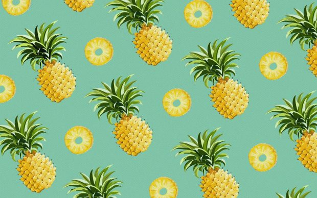 Cute Pineapple Wallpaper Free Download.