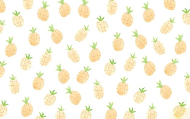 Cute Pineapple Wallpaper HD for Mac.