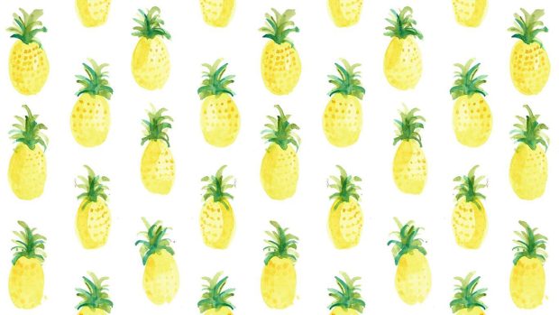 Cute Pineapple Wallpaper High Quality.