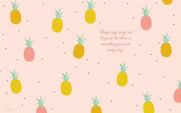 Cute Pineapple Wallpaper High Resolution.