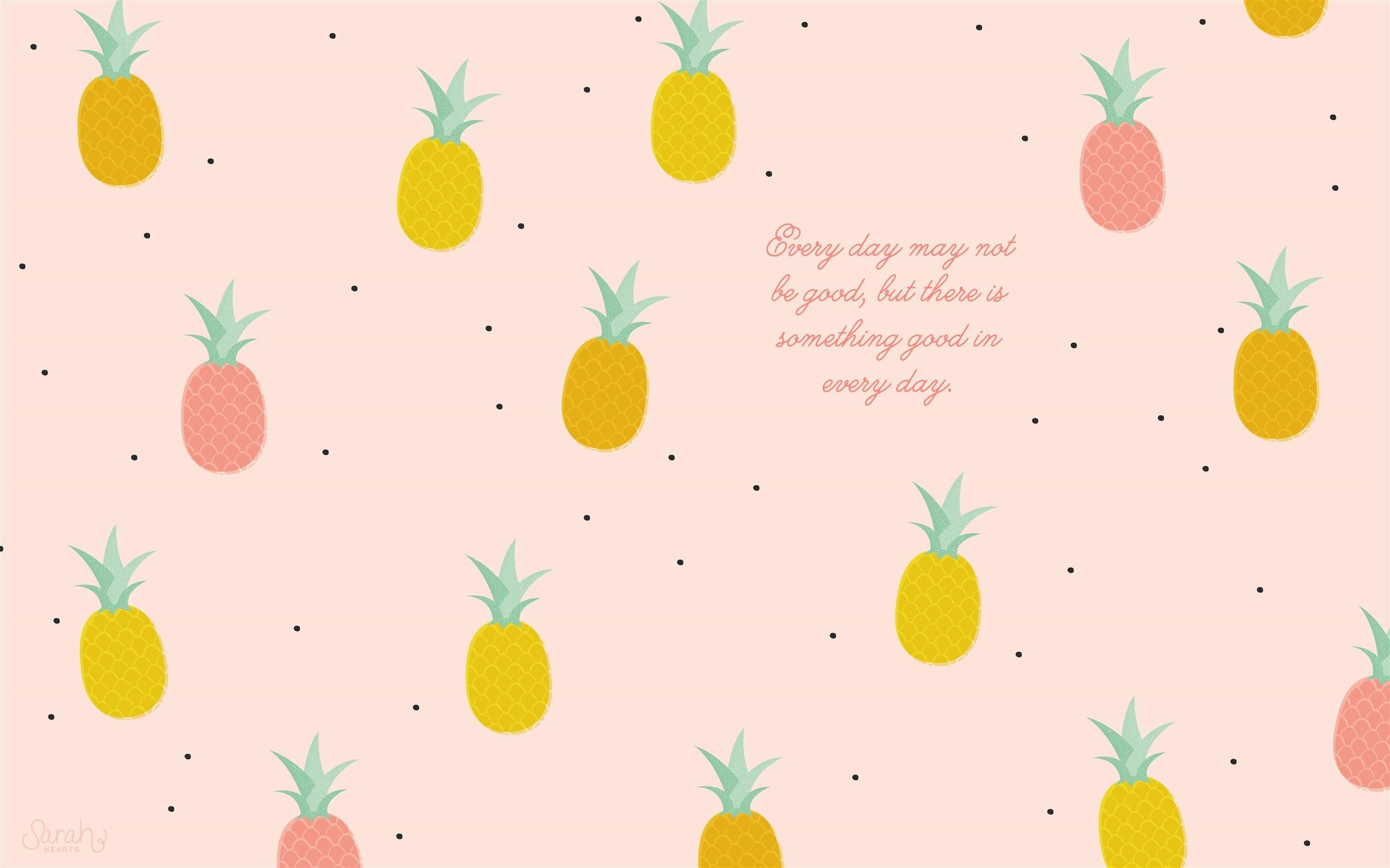 Cute Pineapple Wallpapers for Desktop Free Download 