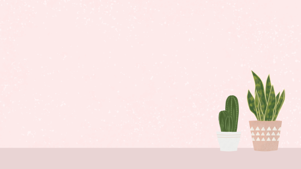 Cute Plant Wallpaper for Desktop.