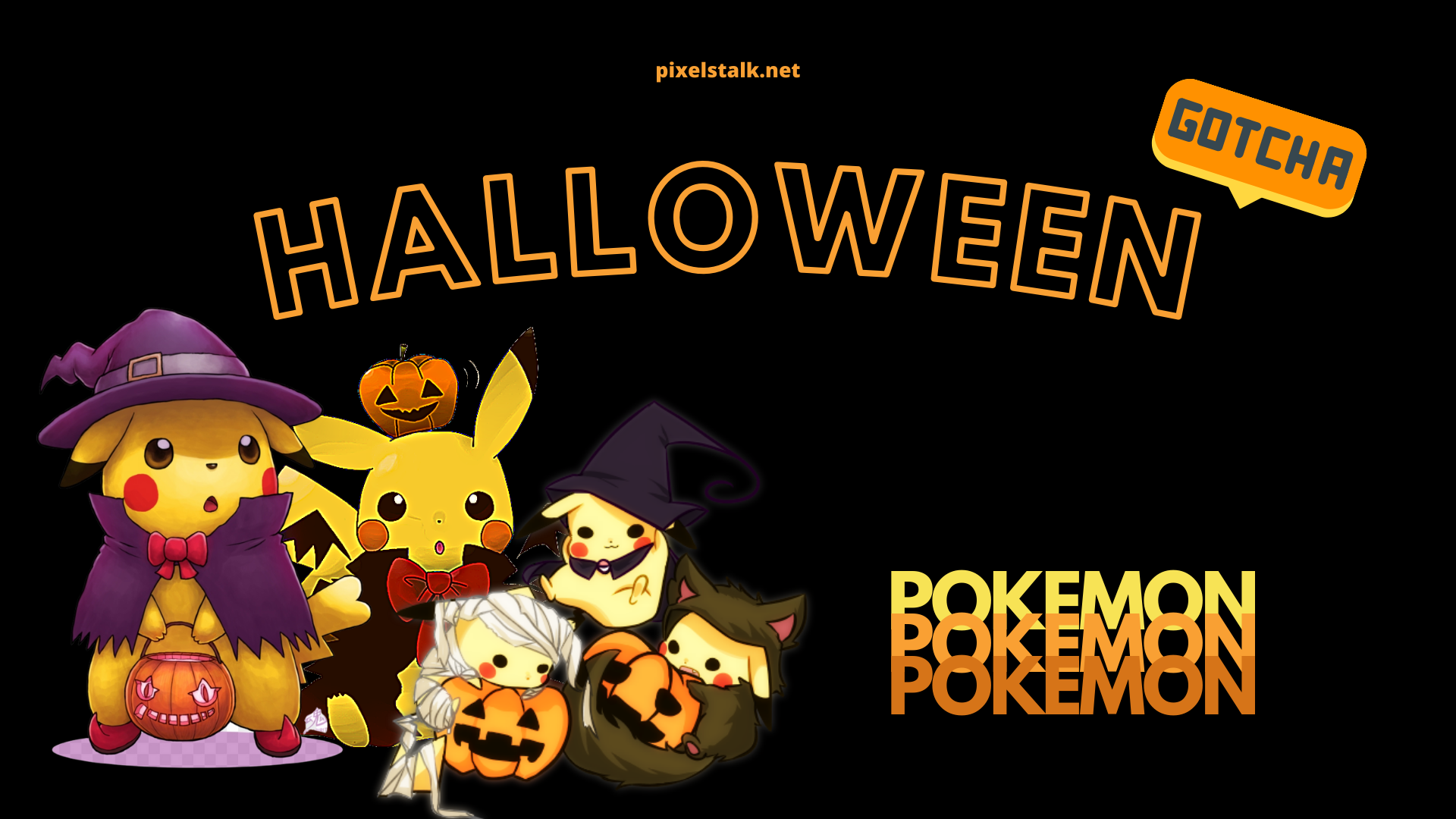 Pokemon Halloween Wallpapers for Desktop, PC and Mobile 