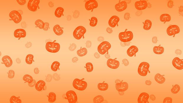 Cute Pumpkin HD Wallpaper Free download.