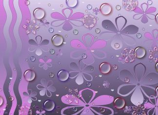 Cute Purple Wallpaper for Desktop.