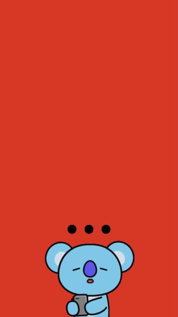 Cute Red iPhone 4K UHD Wallpaper.