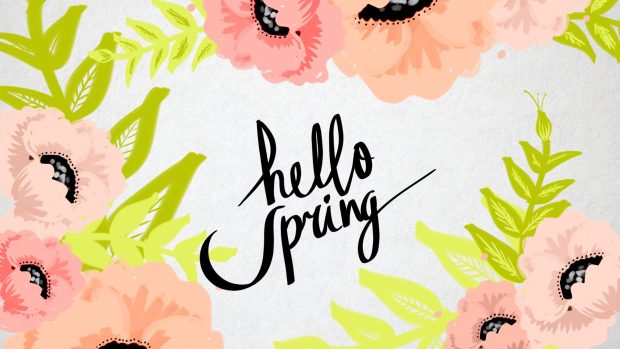 Cute Spring Wallpaper for Desktop.