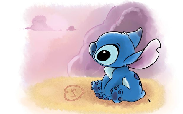 Cute Stitch HD Wallpaper.