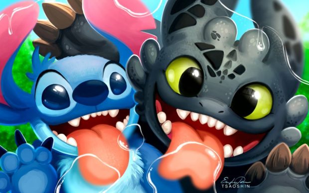 Cute Stitch Image.